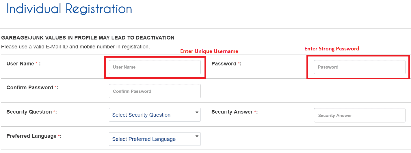 How to Create New account on IRCTC – Registration, Signup Process